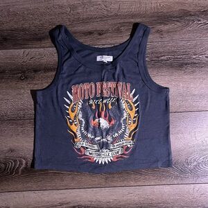 Large Graphic tank top